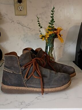 BORN SUEDE BOOTS